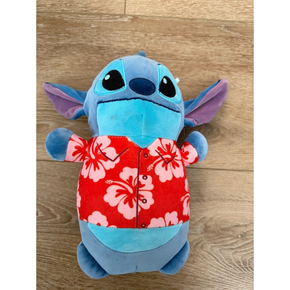 Squishmallow Stitch HugMees 10" Plush Hawaiian Shirt Disney Lilo Kellytoy Toy